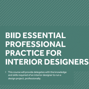New BIID Professional Practice Course Launched
